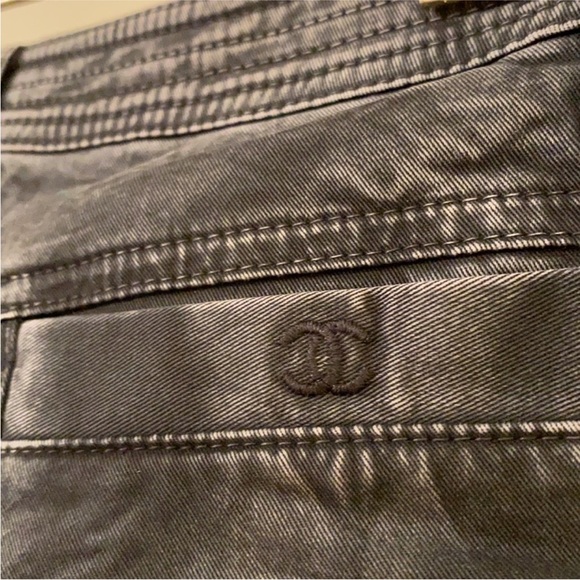🥳 Today!!! Purchase Chanel dark gray factory distressed jeans. - Picture 7 of 11